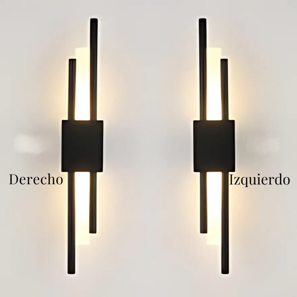 Lámpara de pared LED Art Déco
