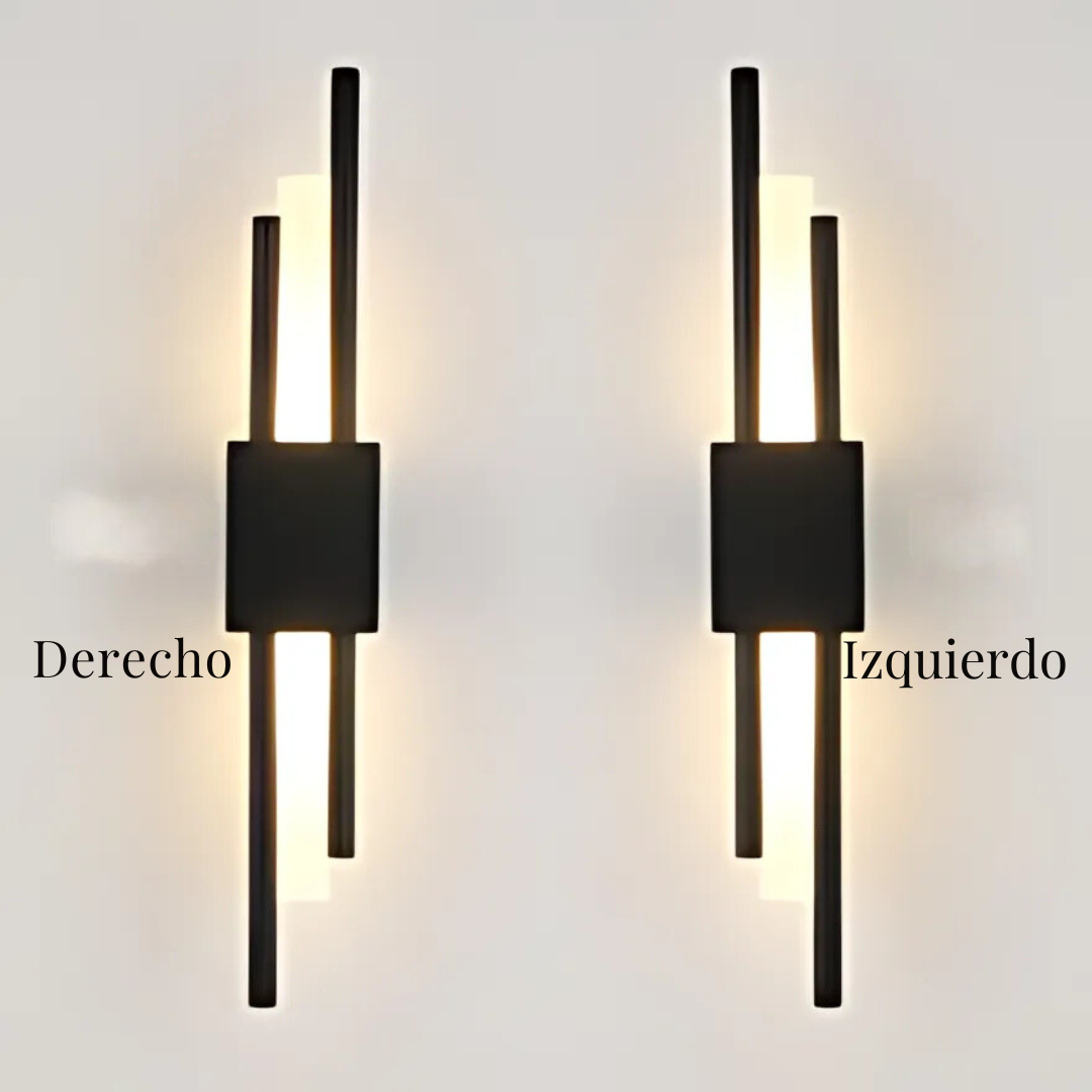 Lámpara de pared LED Art Déco