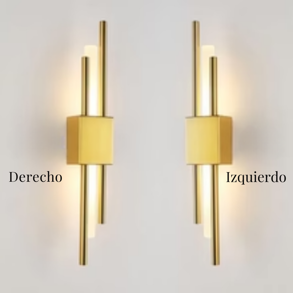 Lámpara de pared LED Art Déco