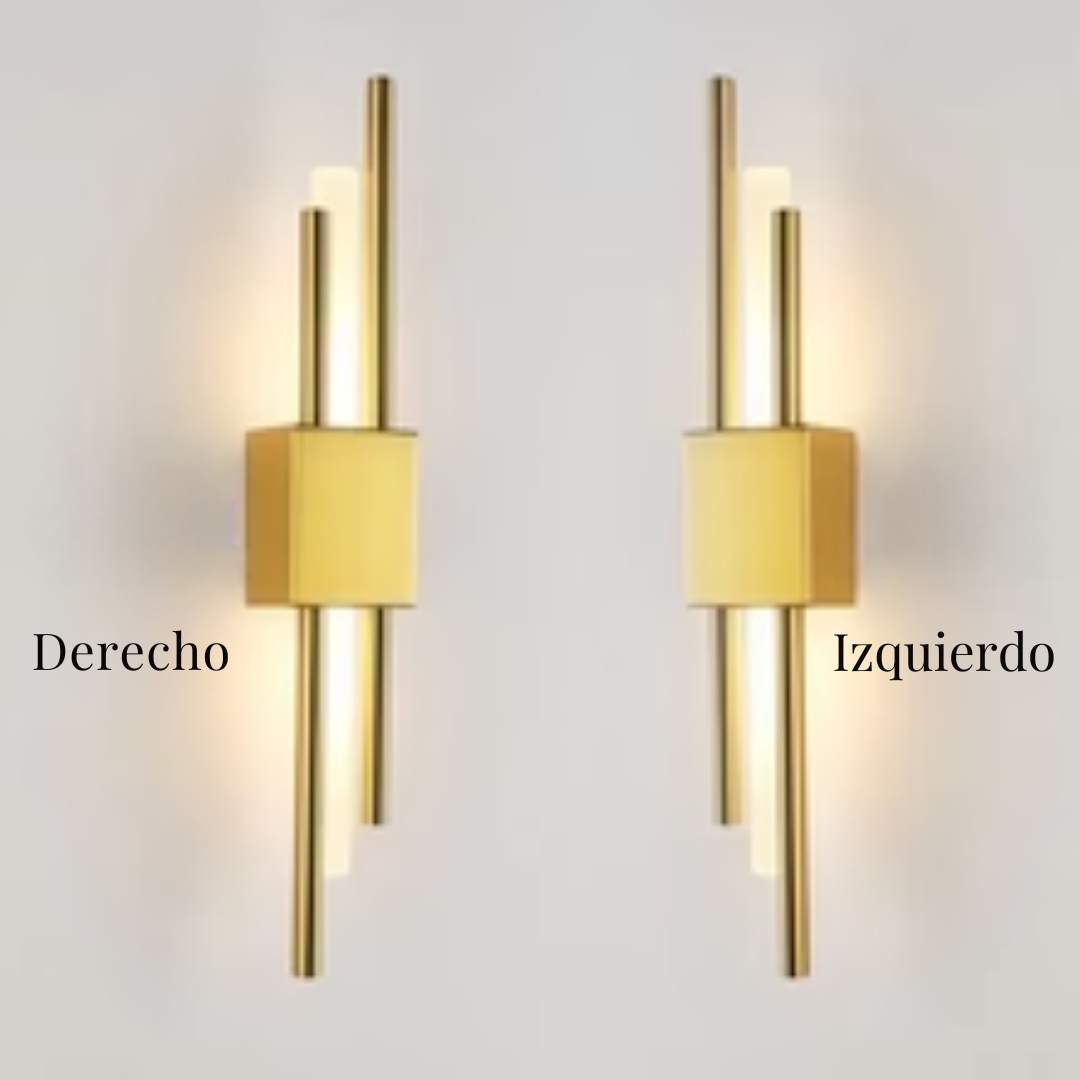 Lámpara de pared LED Art Déco