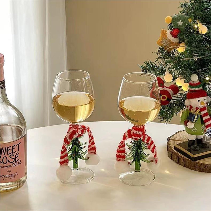 Copa de Vino - Lujo Navideño