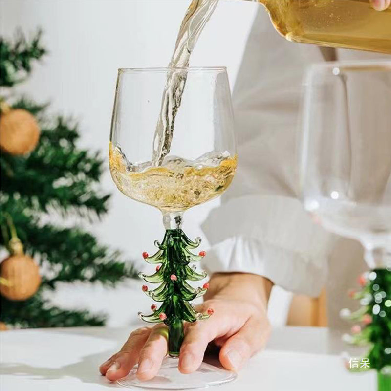 Copa de Vino - Lujo Navideño