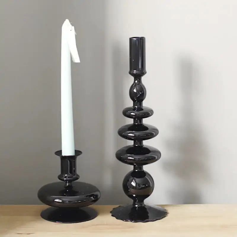 Candelabro de Vidrio Estilo Rue