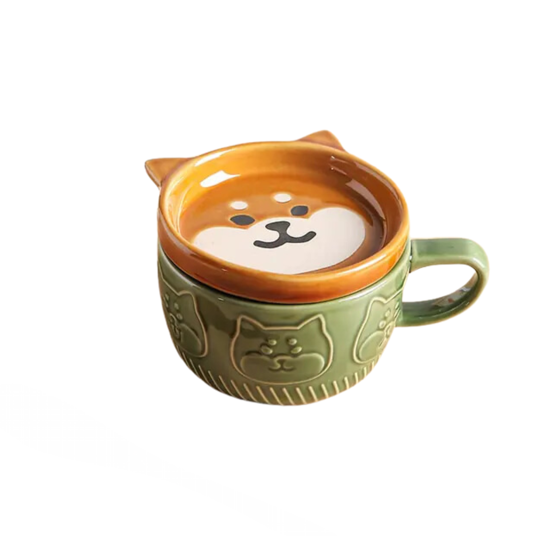 Taza de ceramica de Animalitos