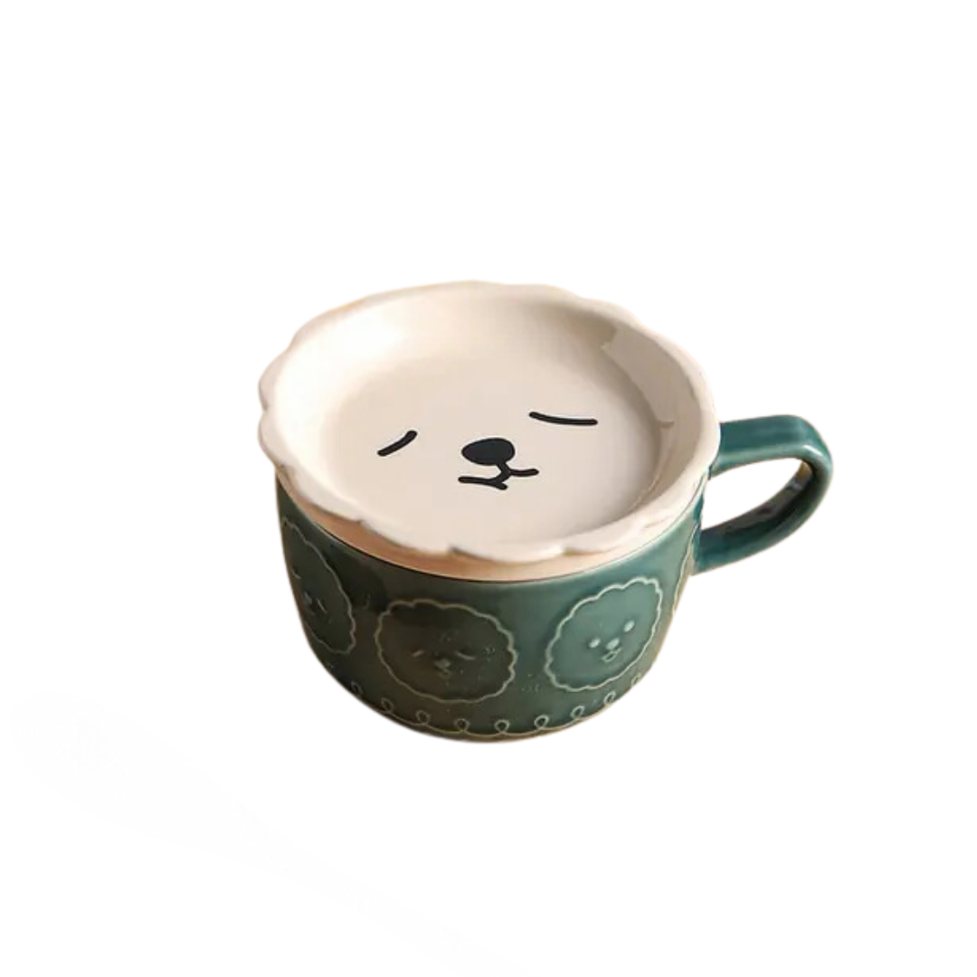 Taza de ceramica de Animalitos