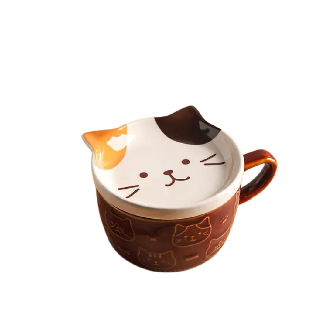 Taza de ceramica de Animalitos