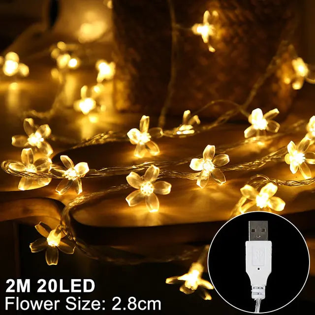 Luces de Navidad LED con diferentes temas