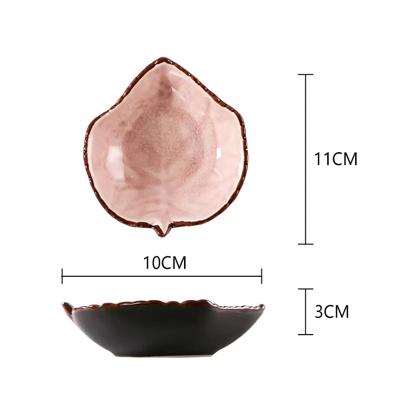 Plato Pequeño de Cerámica al Estilo Japonés