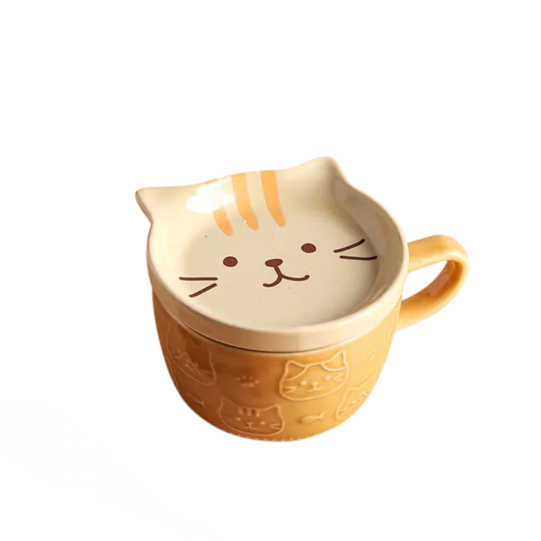 Taza de ceramica de Animalitos