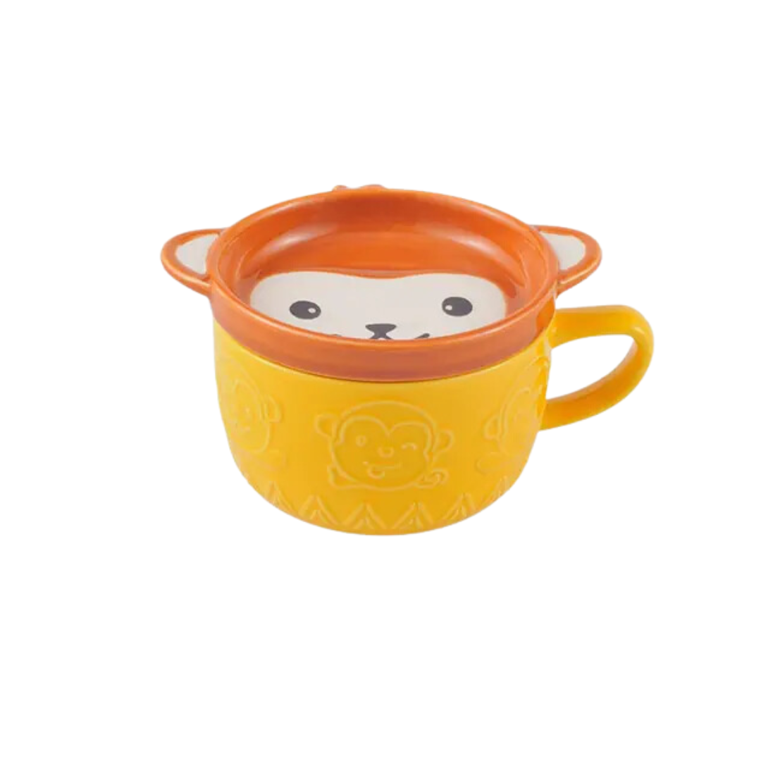 Taza de ceramica de Animalitos