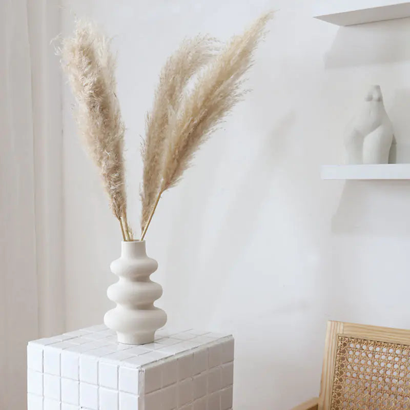 Florero de cerámica Olas