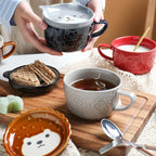 Taza de ceramica de Animalitos