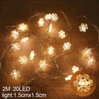 Luces de Navidad LED con diferentes temas