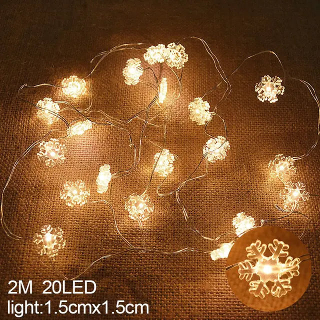 Luces de Navidad LED con diferentes temas