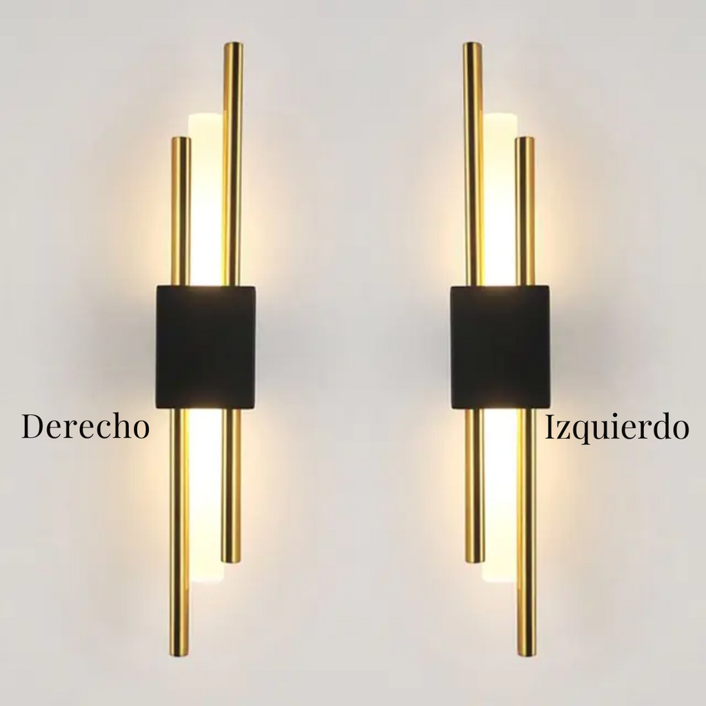 Lámpara de pared LED Art Déco