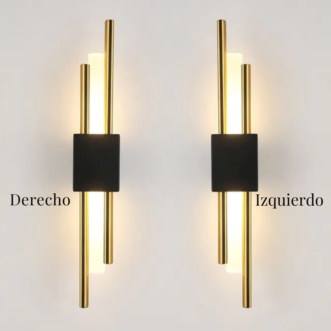 Lámpara de pared LED Art Déco