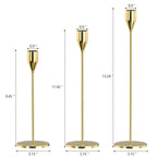 Conjunto de Candelabros en  metal estilo chino