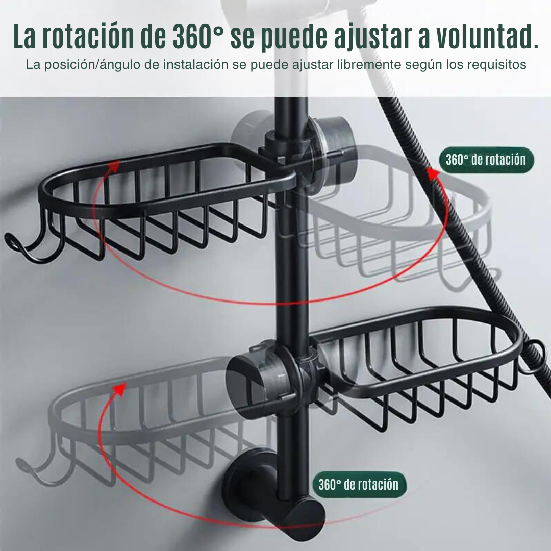 Almacenamiento en rack organizador de estantes de baño