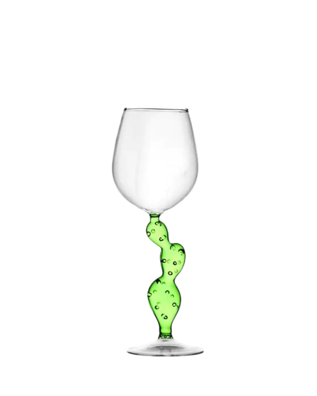 Copa de Vino Cactus Verde