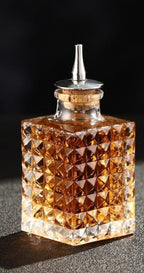 Botella vintage de Cristal para bebida