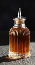 Botella vintage de Cristal para bebida