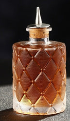 Botella vintage de Cristal para bebida