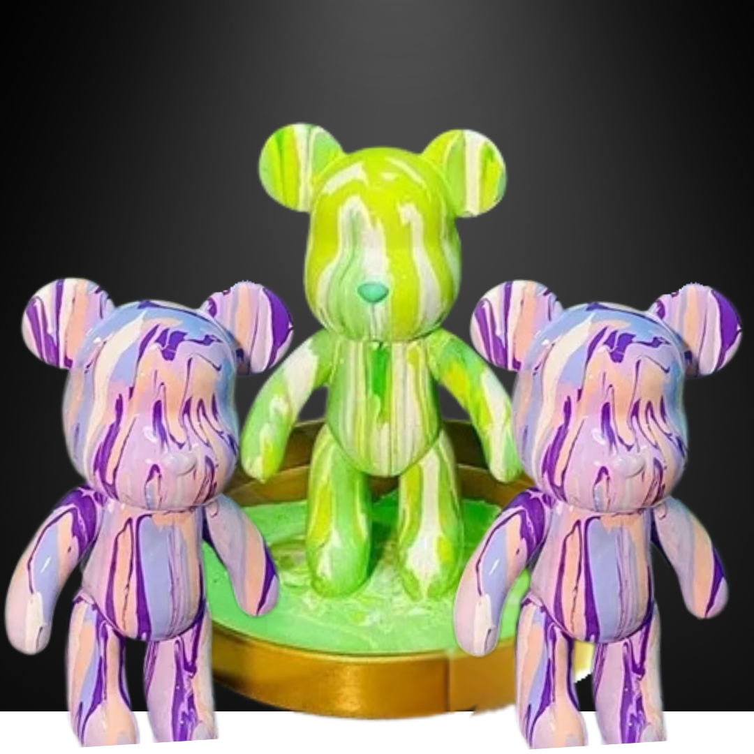 Escultura de Oso Hecha a Mano