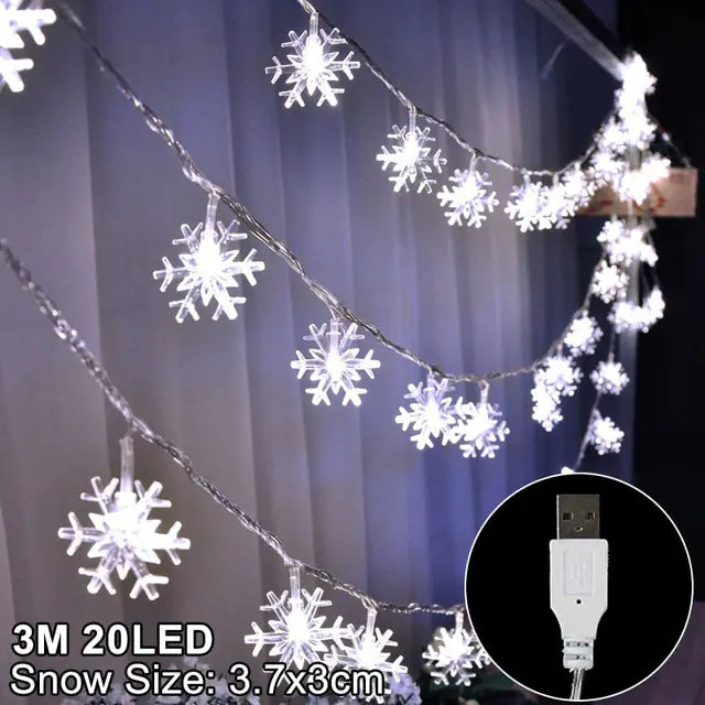 Luces de Navidad LED con diferentes temas