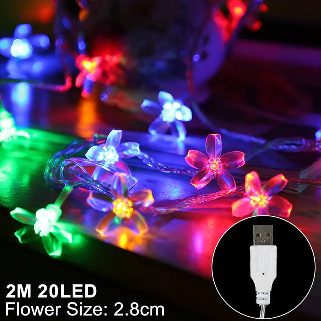 Luces de Navidad LED con diferentes temas