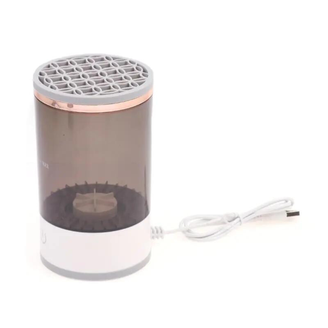Limpiador de brochas de maquillaje eléctrico