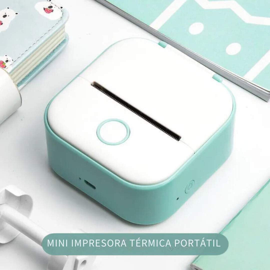 Mini impresora térmica portátil