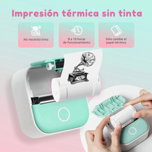 Carrega la imatge al visualitzador de galeries, Mini impressora tèrmica d&#39;etiquetes portàtil
