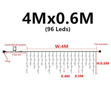 Cargar imagen en el visor de la galería, Cadena de luces LED navideñas
