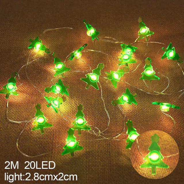 Luces de Navidad LED con diferentes temas