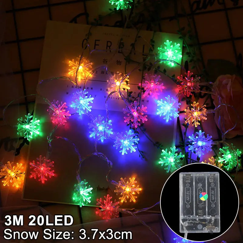 Luces de Navidad LED con diferentes temas