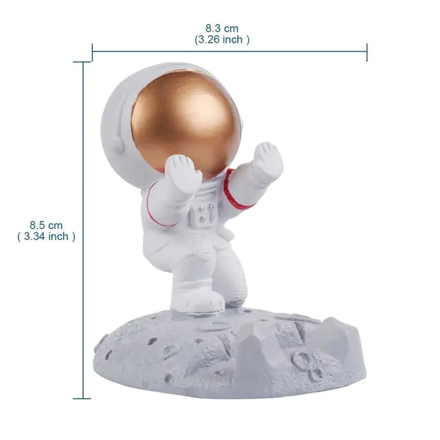 Soporte para teléfono móvil con forma de astronauta