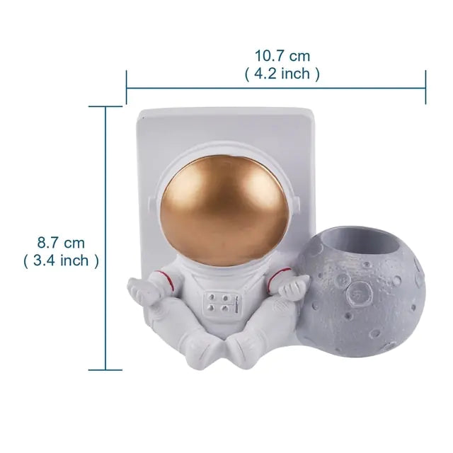 Soporte para teléfono móvil con forma de astronauta