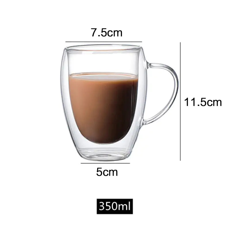 Taza de Doble Vidrio