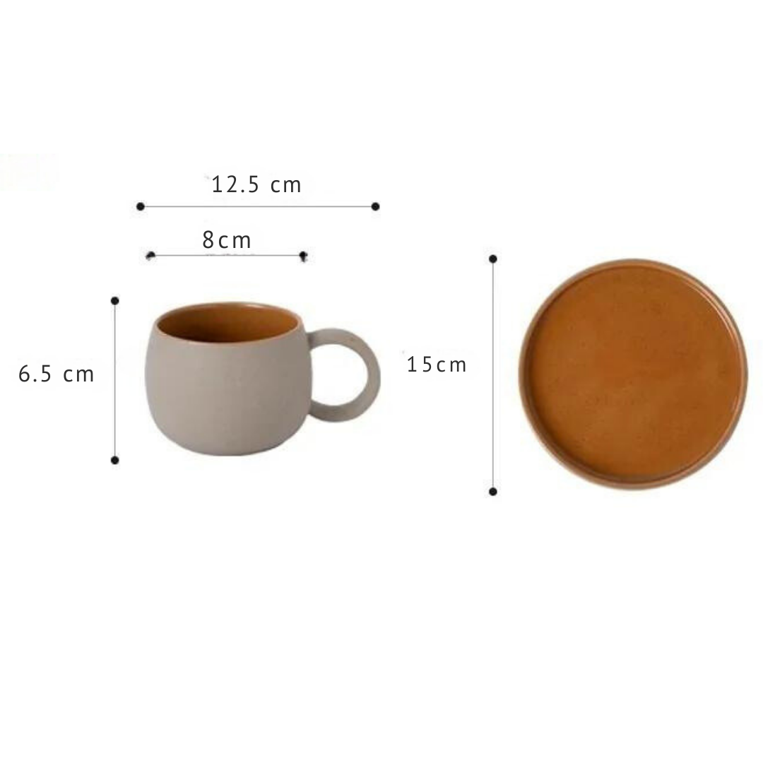 Taza de café de cerámica