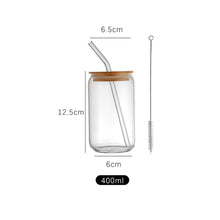 Carregar imagem no visualizador da galeria, Vaso de vidro Estético com tapa e pijama
