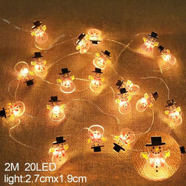 Luces de Navidad LED con diferentes temas
