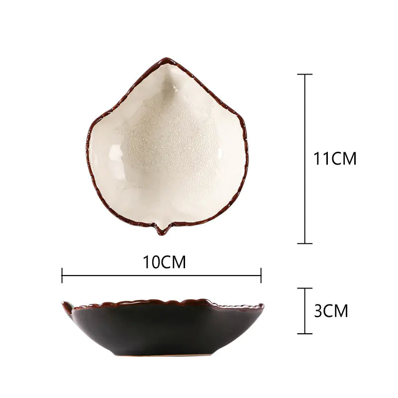 Plato Pequeño de Cerámica al Estilo Japonés
