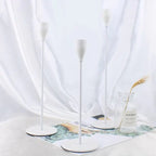 Conjunto de Candelabros en  metal estilo chino