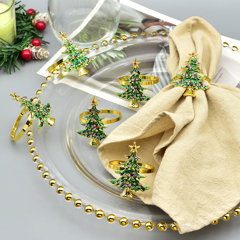 Anillo de Servilleta - Arbol de Navidad
