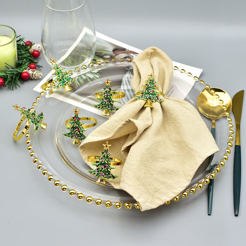 Anillo de Servilleta - Arbol de Navidad