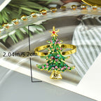 Anillo de Servilleta - Arbol de Navidad