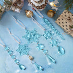 Set de 18 Copos de Nieve