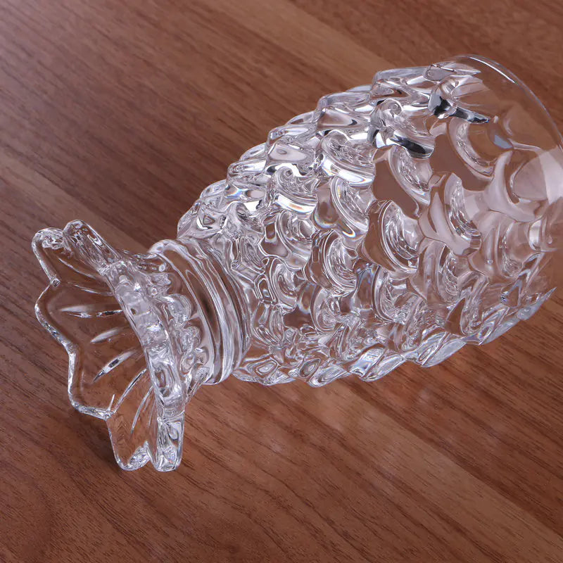 Copa Sirena con Vidrio en Relieve Transparente