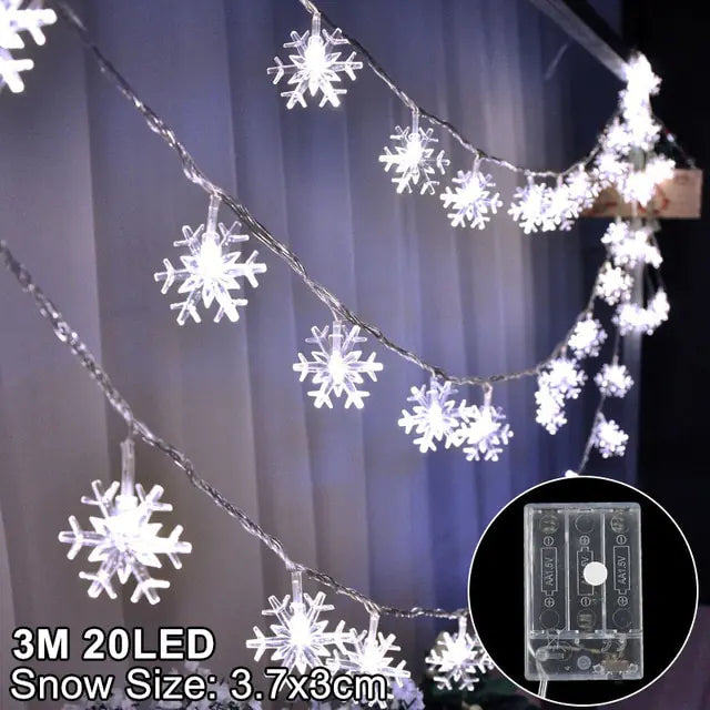 Luces de Navidad LED con diferentes temas