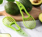 3 en 1 fatiador de aguacate